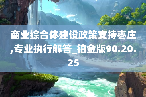 商业综合体建设政策支持枣庄,专业执行解答_铂金版90.20.25