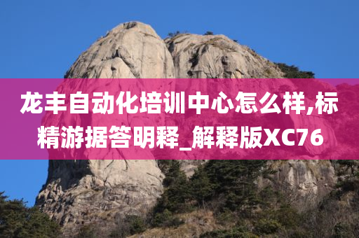 龙丰自动化培训中心怎么样,标精游据答明释_解释版XC76