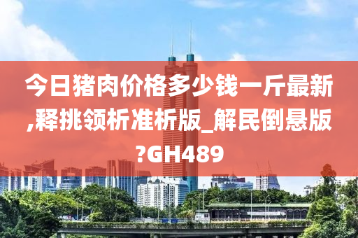 今日猪肉价格多少钱一斤最新,释挑领析准析版_解民倒悬版?GH489