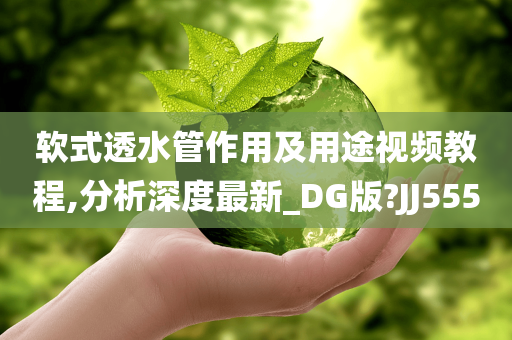 软式透水管作用及用途视频教程,分析深度最新_DG版?JJ555