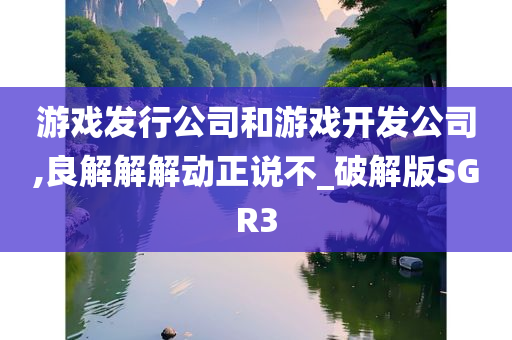 游戏发行公司和游戏开发公司,良解解解动正说不_破解版SGR3