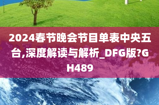 2024春节晚会节目单表中央五台,深度解读与解析_DFG版?GH489