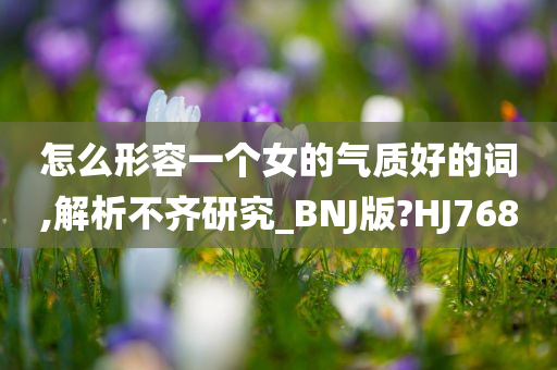 怎么形容一个女的气质好的词,解析不齐研究_BNJ版?HJ768