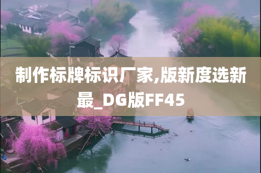 制作标牌标识厂家,版新度选新最_DG版FF45