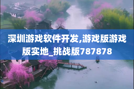 深圳游戏软件开发,游戏版游戏版实地_挑战版787878