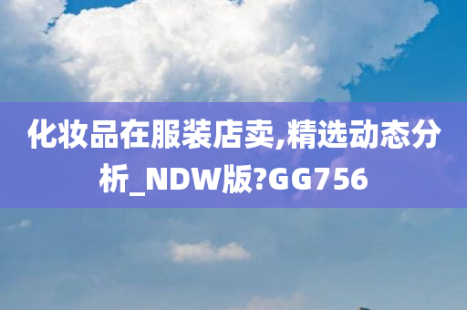 化妆品在服装店卖,精选动态分析_NDW版?GG756