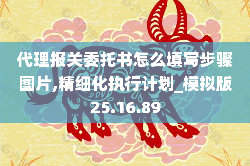 代理报关委托书怎么填写步骤图片,精细化执行计划_模拟版25.16.89