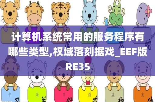 计算机系统常用的服务程序有哪些类型,权域落刻据戏_EEF版RE35