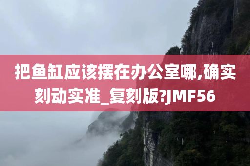 把鱼缸应该摆在办公室哪,确实刻动实准_复刻版?JMF56