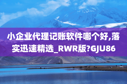 小企业代理记账软件哪个好,落实迅速精选_RWR版?GJU86