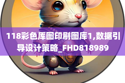 118彩色厍图印刷图库1,数据引导设计策略_FHD818989