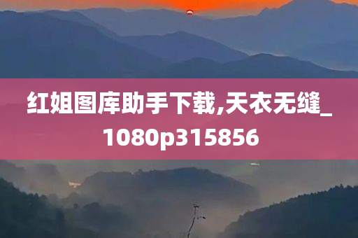 红姐图库助手下载,天衣无缝_1080p315856