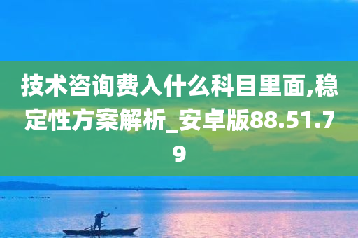 技术咨询费入什么科目里面,稳定性方案解析_安卓版88.51.79