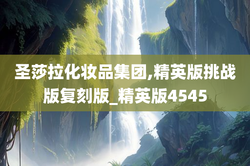 圣莎拉化妆品集团,精英版挑战版复刻版_精英版4545