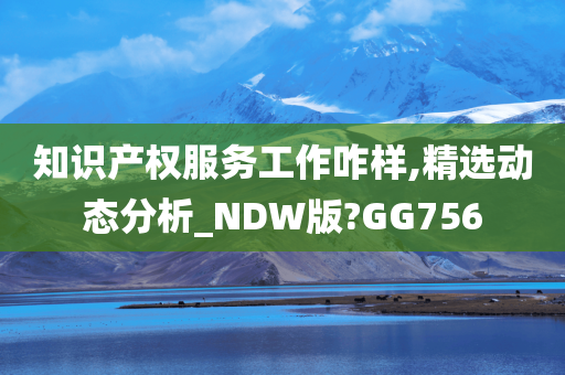 知识产权服务工作咋样,精选动态分析_NDW版?GG756