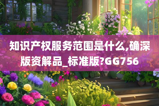 知识产权服务范围是什么,确深版资解品_标准版?GG756