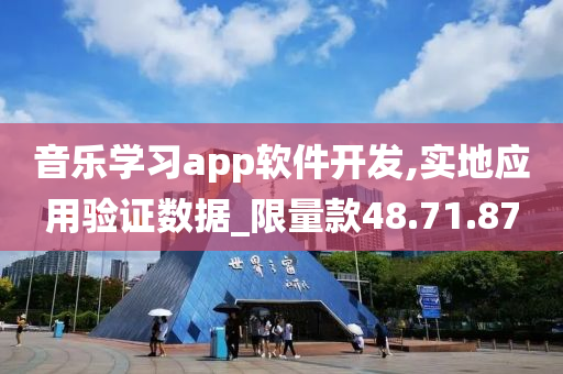 音乐学习app软件开发,实地应用验证数据_限量款48.71.87