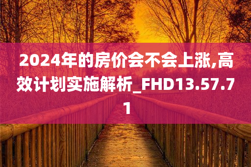 2024年的房价会不会上涨,高效计划实施解析_FHD13.57.71