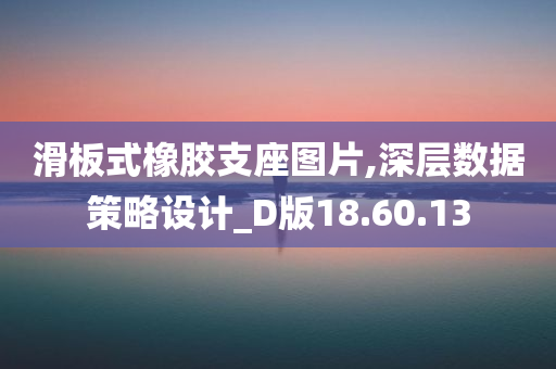 滑板式橡胶支座图片,深层数据策略设计_D版18.60.13