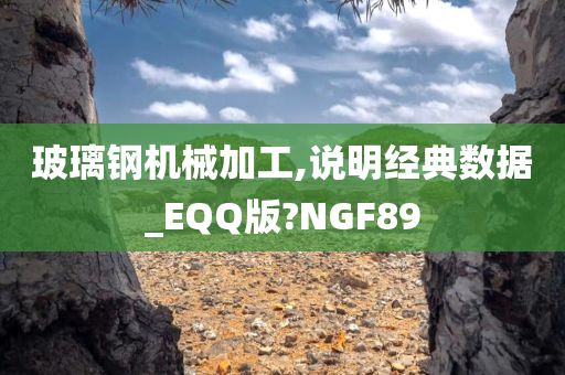 玻璃钢机械加工,说明经典数据_EQQ版?NGF89