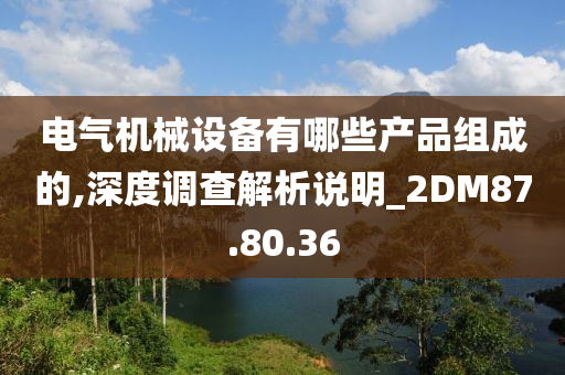 电气机械设备有哪些产品组成的,深度调查解析说明_2DM87.80.36