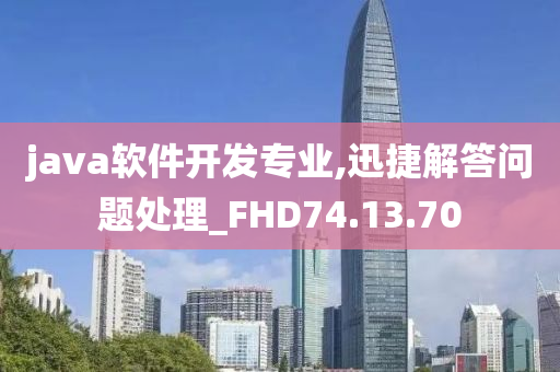 java软件开发专业,迅捷解答问题处理_FHD74.13.70