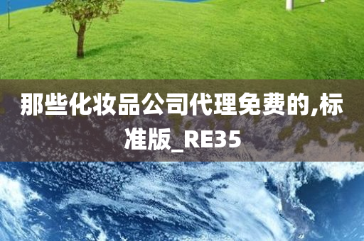 那些化妆品公司代理免费的,标准版_RE35