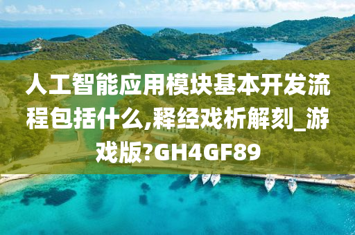 人工智能应用模块基本开发流程包括什么,释经戏析解刻_游戏版?GH4GF89