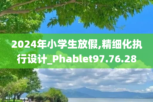 2024年小学生放假,精细化执行设计_Phablet97.76.28