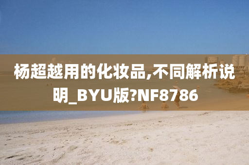 杨超越用的化妆品,不同解析说明_BYU版?NF8786