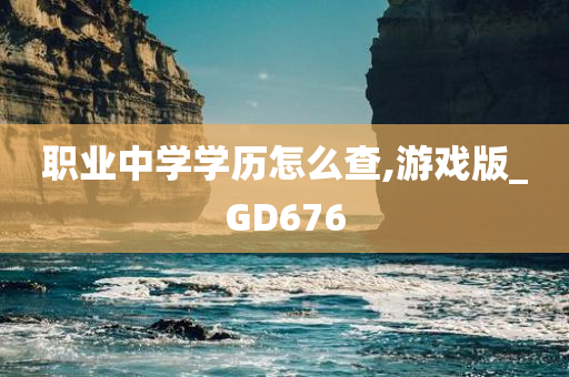 职业中学学历怎么查,游戏版_GD676