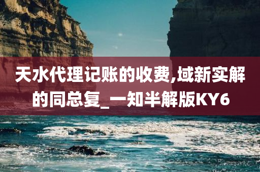 天水代理记账的收费,域新实解的同总复_一知半解版KY6