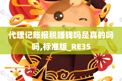 代理记账报税赚钱吗是真的吗吗,标准版_RE35