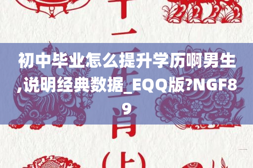 初中毕业怎么提升学历啊男生,说明经典数据_EQQ版?NGF89