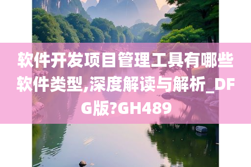 软件开发项目管理工具有哪些软件类型,深度解读与解析_DFG版?GH489