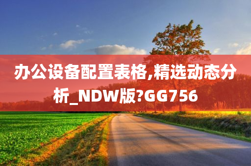 办公设备配置表格,精选动态分析_NDW版?GG756