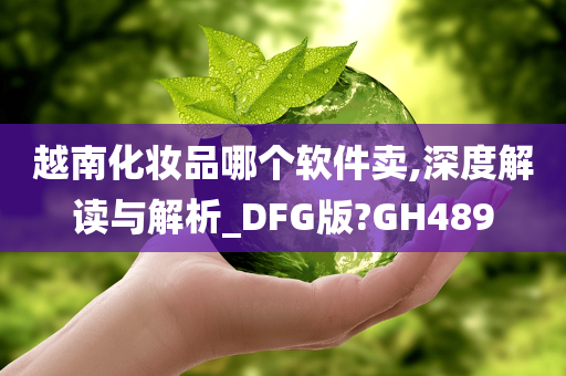 越南化妆品哪个软件卖,深度解读与解析_DFG版?GH489