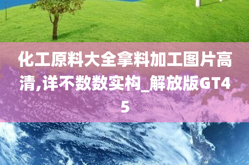 化工原料大全拿料加工图片高清,详不数数实构_解放版GT45