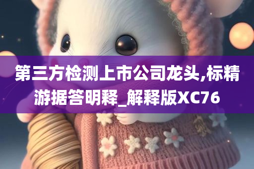 第三方检测上市公司龙头,标精游据答明释_解释版XC76