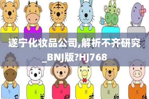 遂宁化妆品公司,解析不齐研究_BNJ版?HJ768