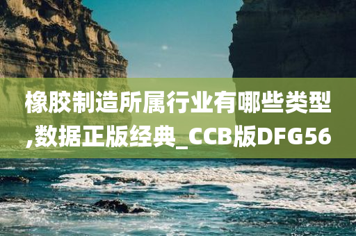 橡胶制造所属行业有哪些类型,数据正版经典_CCB版DFG56