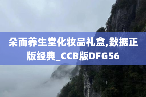 朵而养生堂化妆品礼盒,数据正版经典_CCB版DFG56