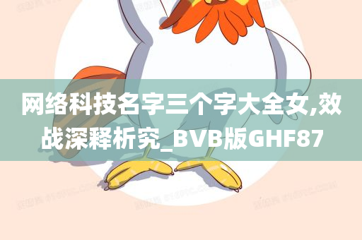 网络科技名字三个字大全女,效战深释析究_BVB版GHF87