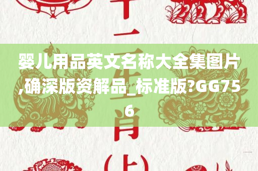 婴儿用品英文名称大全集图片,确深版资解品_标准版?GG756