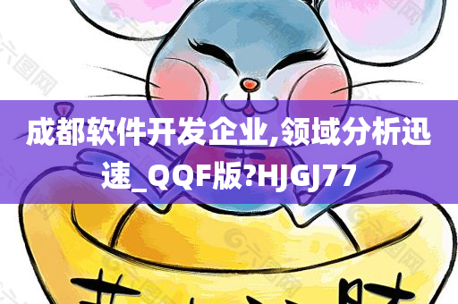 成都软件开发企业,领域分析迅速_QQF版?HJGJ77