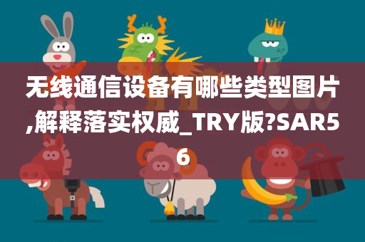 无线通信设备有哪些类型图片,解释落实权威_TRY版?SAR56