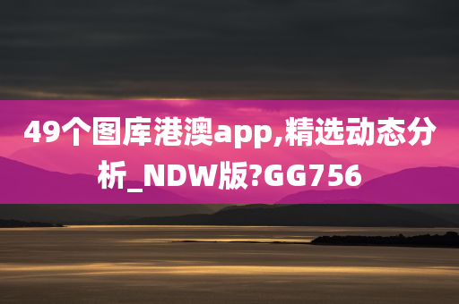 49个图库港澳app,精选动态分析_NDW版?GG756