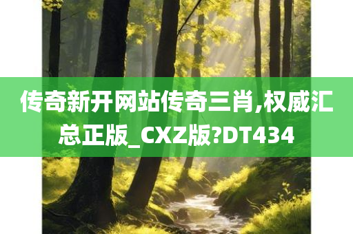 传奇新开网站传奇三肖,权威汇总正版_CXZ版?DT434