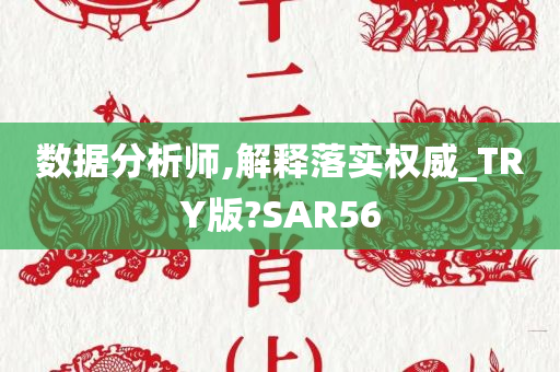 数据分析师,解释落实权威_TRY版?SAR56