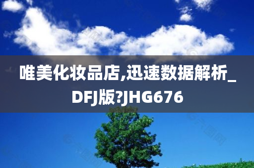 唯美化妆品店,迅速数据解析_DFJ版?JHG676